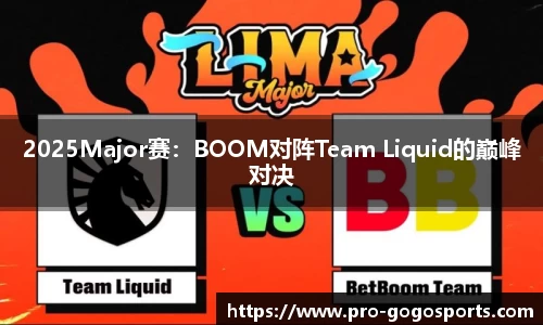2025Major赛:BOOM对阵Team Liquid的巅峰对决