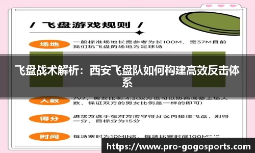飞盘战术解析：西安飞盘队如何构建高效反击体系